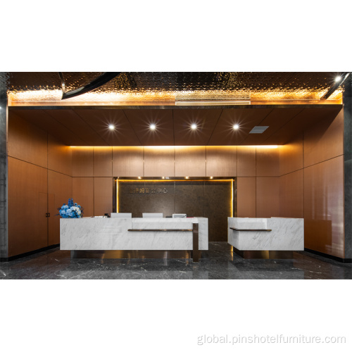 Fixed Hotel Furniture Hotel lobby furniture design project Supplier